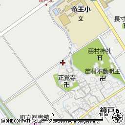 滋賀県蒲生郡竜王町綾戸1028周辺の地図