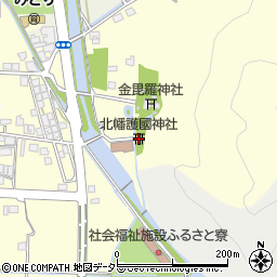 北幡護國神社周辺の地図
