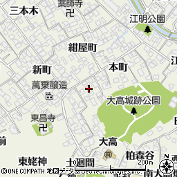 愛知県名古屋市緑区大高町本町75周辺の地図