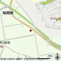 兵庫県丹波篠山市味間南105周辺の地図