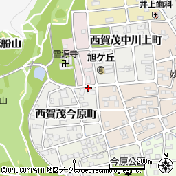 京都府京都市北区西賀茂今原町39周辺の地図