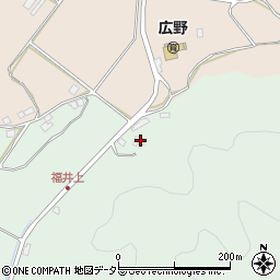 岡山県津山市福井1405周辺の地図