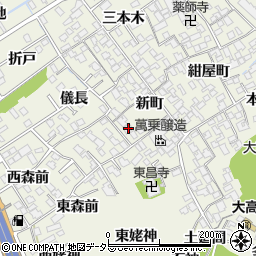愛知県名古屋市緑区大高町新町32周辺の地図
