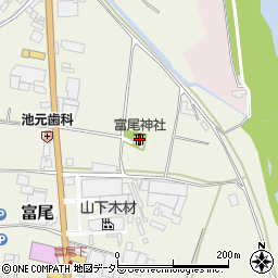 富尾神社周辺の地図