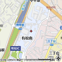 愛知県名古屋市緑区有松南428周辺の地図