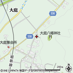 岡山県真庭市大庭148周辺の地図