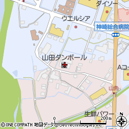 山田ダンボール周辺の地図