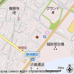 滋賀県野洲市小篠原816周辺の地図