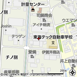 愛知県東海市南柴田町周辺の地図