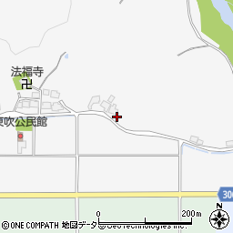 兵庫県丹波篠山市東吹77周辺の地図