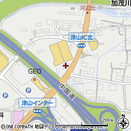 岡山県津山市河辺758周辺の地図