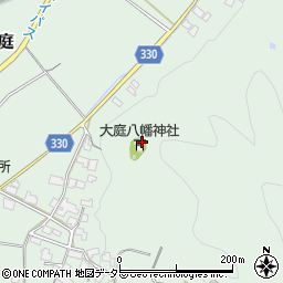 岡山県真庭市大庭143周辺の地図