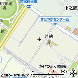 滋賀県守山市下之郷町周辺の地図