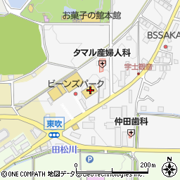 イエローハット篠山店周辺の地図