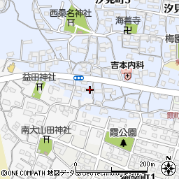三重県桑名市西方580周辺の地図