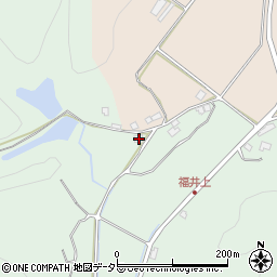 岡山県津山市福井1431周辺の地図