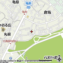 愛知県名古屋市緑区倉坂1305周辺の地図