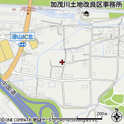 岡山県津山市河辺688周辺の地図
