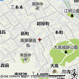 愛知県名古屋市緑区大高町本町73周辺の地図