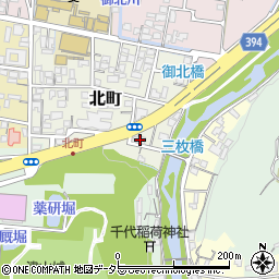 岡山県津山市北町5周辺の地図