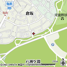 愛知県名古屋市緑区倉坂628周辺の地図