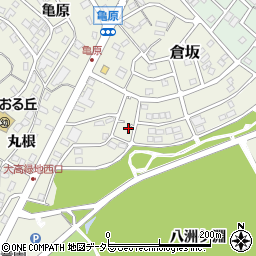 愛知県名古屋市緑区倉坂1302周辺の地図