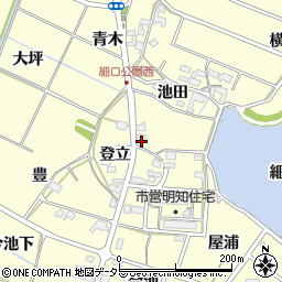 愛知県みよし市明知町池田80周辺の地図