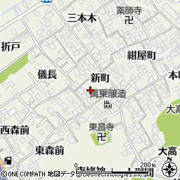 愛知県名古屋市緑区大高町新町33周辺の地図