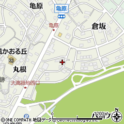 愛知県名古屋市緑区倉坂1521周辺の地図