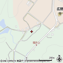 岡山県津山市福井1426周辺の地図