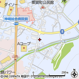 兵庫県神崎郡神河町粟賀町279周辺の地図