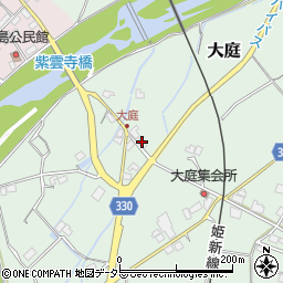 岡山県真庭市大庭524周辺の地図