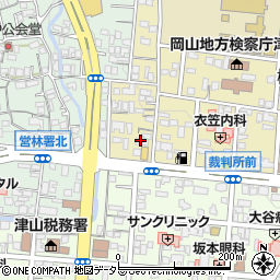 カメラのキタムラ津山店周辺の地図