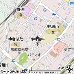 野村内科医院周辺の地図