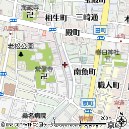福井屋仏壇店　本店周辺の地図