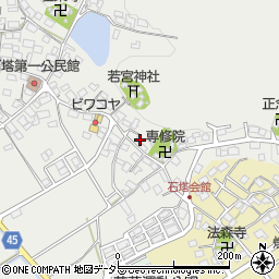 滋賀県東近江市石塔町947周辺の地図