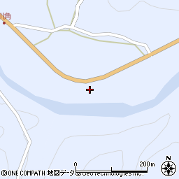 愛知県北設楽郡東栄町川角下貝周辺の地図