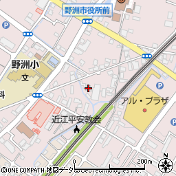 滋賀県野洲市小篠原1069周辺の地図