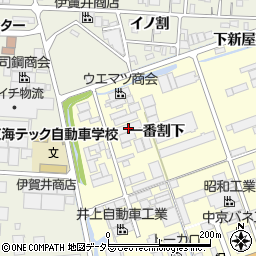 愛知県東海市名和町一番割下26周辺の地図
