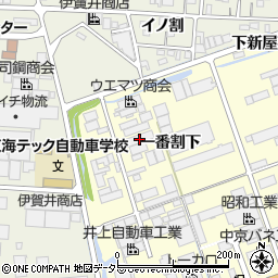 愛知県東海市名和町一番割下26周辺の地図