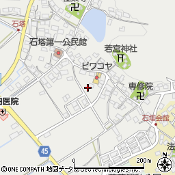 滋賀県東近江市石塔町635周辺の地図
