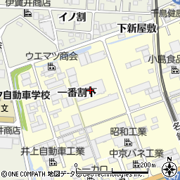 丸中ゴム工業株式会社　名和第二配送センター周辺の地図