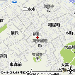 愛知県名古屋市緑区大高町新町15周辺の地図