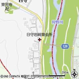 静岡県田方郡函南町日守889-1周辺の地図