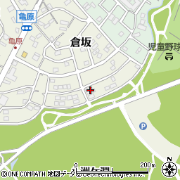 愛知県名古屋市緑区倉坂601周辺の地図