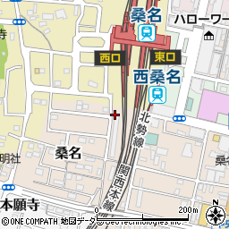 近畿日本鉄道株式会社　施設部桑名保線区周辺の地図