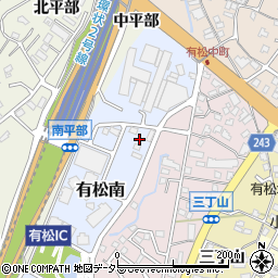 愛知県名古屋市緑区有松南403周辺の地図