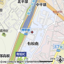 愛知県名古屋市緑区有松南309周辺の地図