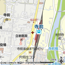 寺前駅前周辺の地図