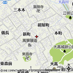 愛知県名古屋市緑区大高町新町3周辺の地図